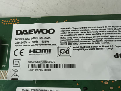DAEWO D50DH55UQMS, KIT TIRAS LED, (ref,345)
