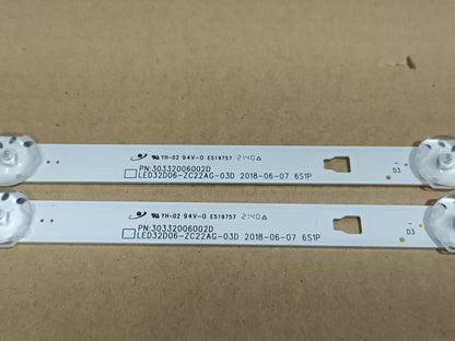 INFINITON INTV 32AF43, KIT TIRAS LED (ref,32)