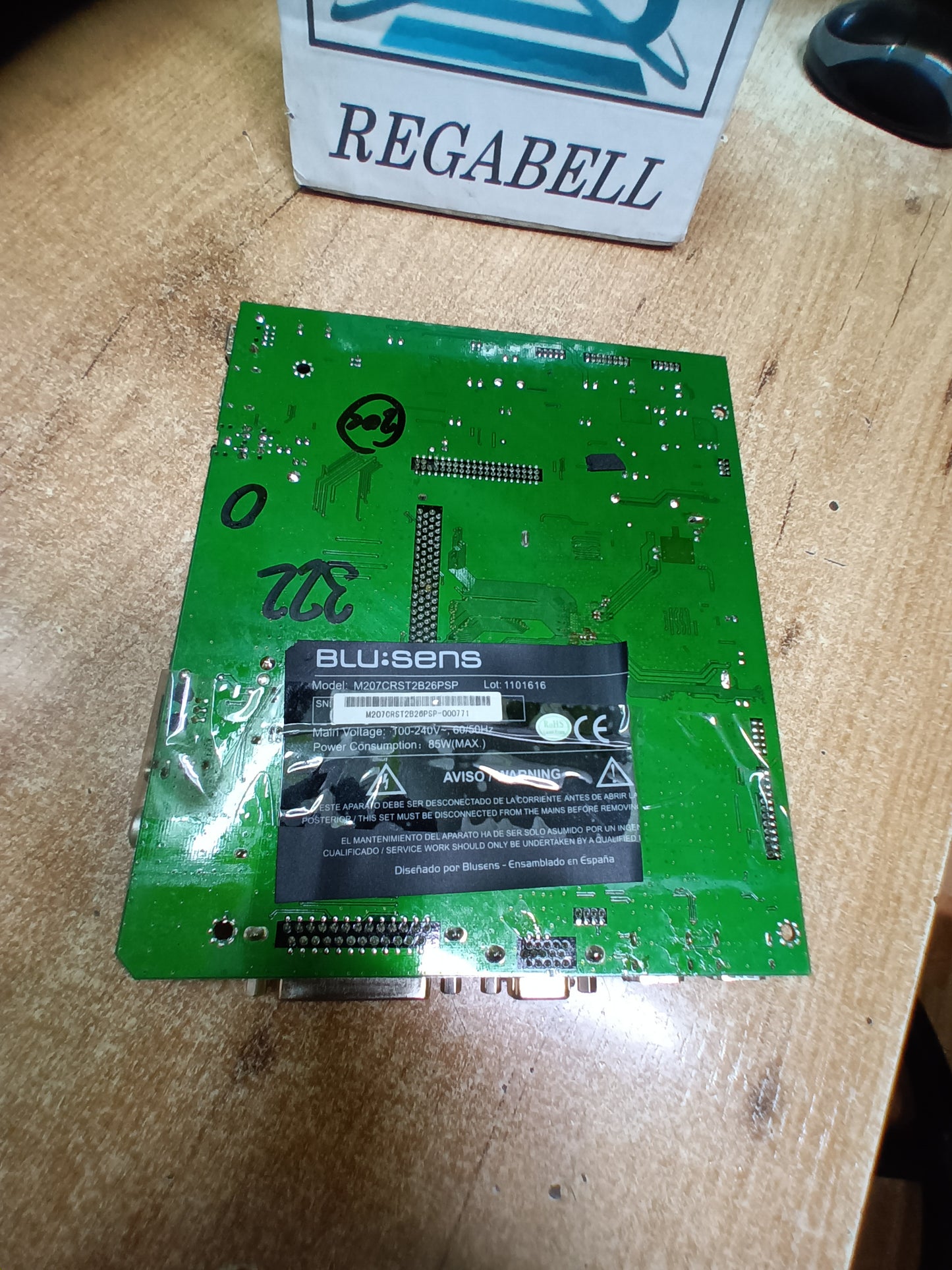 471-01A2-D3702G, de BLUSENS M207CRST2B26PSP