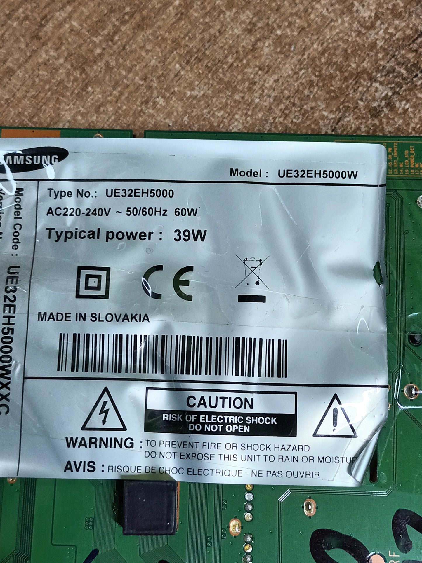 BN41-01797A, de tv SAMSUNG UE32EH5000W