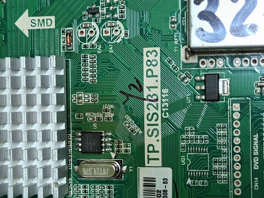 PLACA MAIN, TP.SIS231.P83, de tv EVERLINE EVE4N99EL