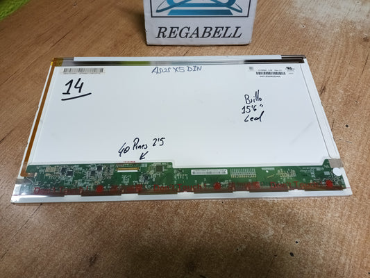N156B6-L0B rev. C1, pantalla de ASUS X5 DIN