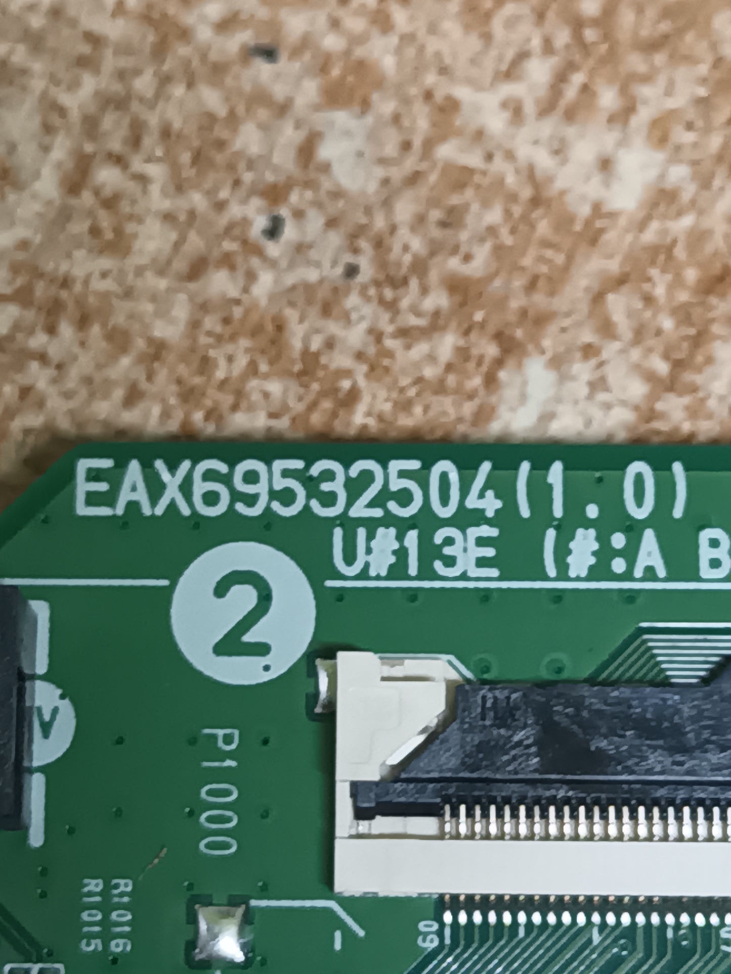 Placa main, EAX69532504(1.0), EBT66781803, DE TV LG43UP75006LF, NUEVA SIN USAR,