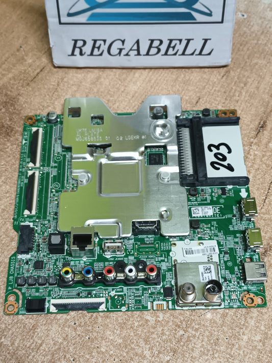PLACA MAIN, EAX67872805(1.1), EBT65273813, NUEVA SIN USAR, de TV LG43UK6400PLF