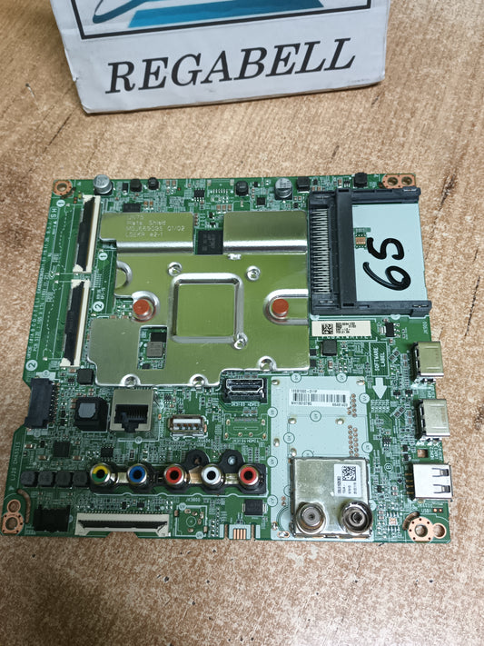 PLACA MAIN, EAX69083603(1.0), EBT66481403, NUEVA SIN USAR, de TV LG43UN711C0ZB