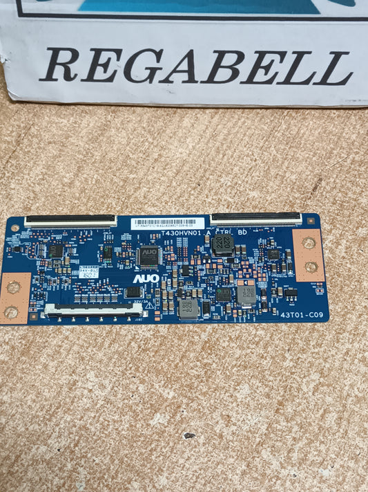PLACA T-COM, T430HVN01.A, de TV LG43LH604V NUEVA SIN USAR