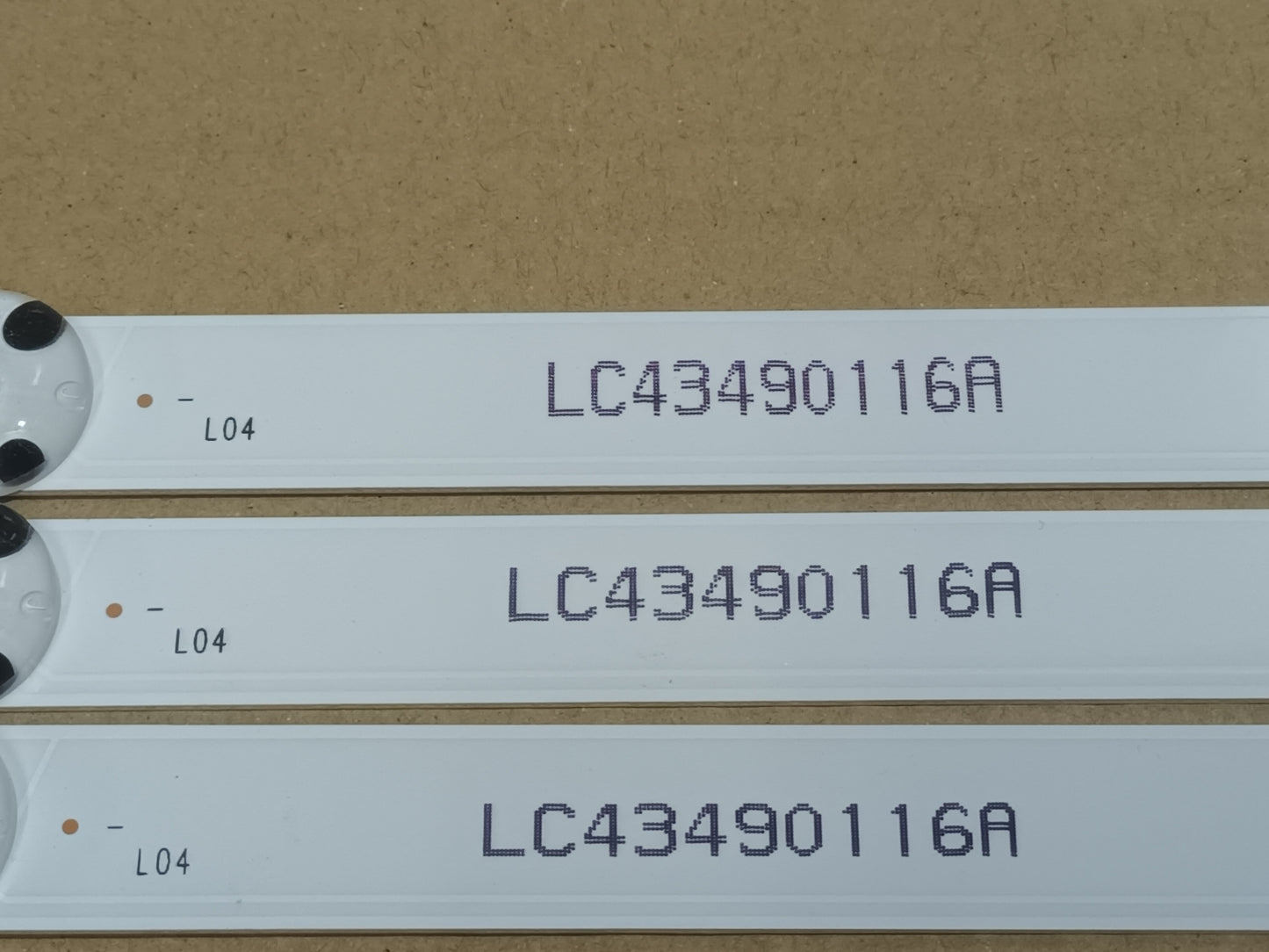 LG43UN711C0ZB, KIT 3 TIRAS LED, NUEVAS (ref,108)
