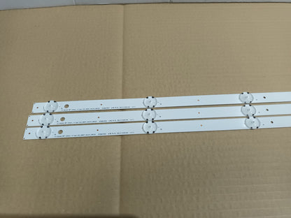 LG43UK6400PLF, KIT 3 TIRAS LED, NUEVAS (ref,110)