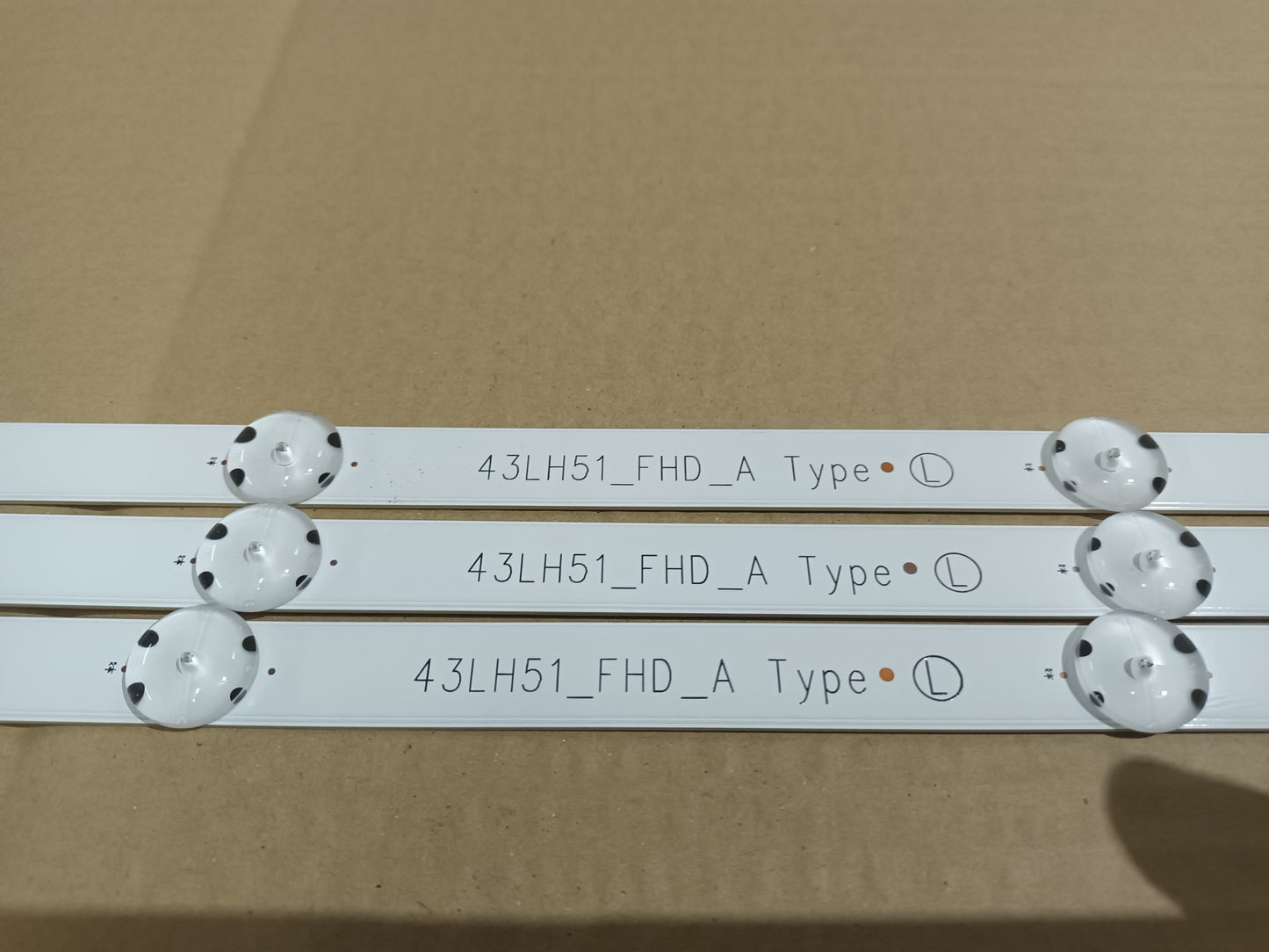 KIT 3 tiras de retroiluminación de LG43LH590V-ZD,