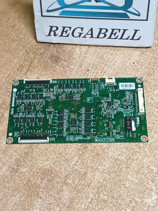 3PCR02201A, NUEVA SIN USO, PLACA LED DRIVE, de TV LG55SM9010PLA