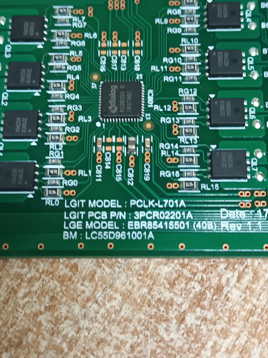 3PCR02201A, NUEVA SIN USO, PLACA LED DRIVE, de TV LG55SM9010PLA