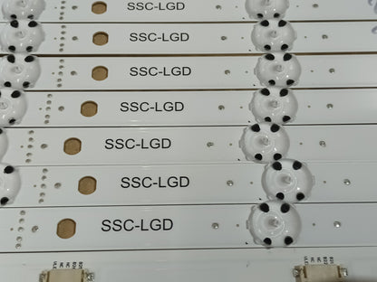 LG55NANO916NA, KIT 16 TIRAS LED NUEVAS, (ref,216)