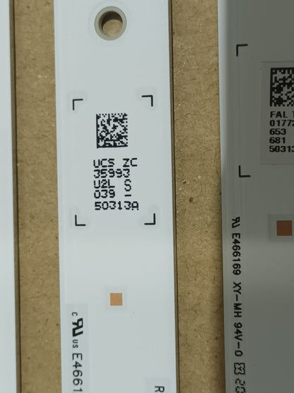 UE65AU7105K, KIT 10 TIRAS LED NUEVAS, (ref,213)