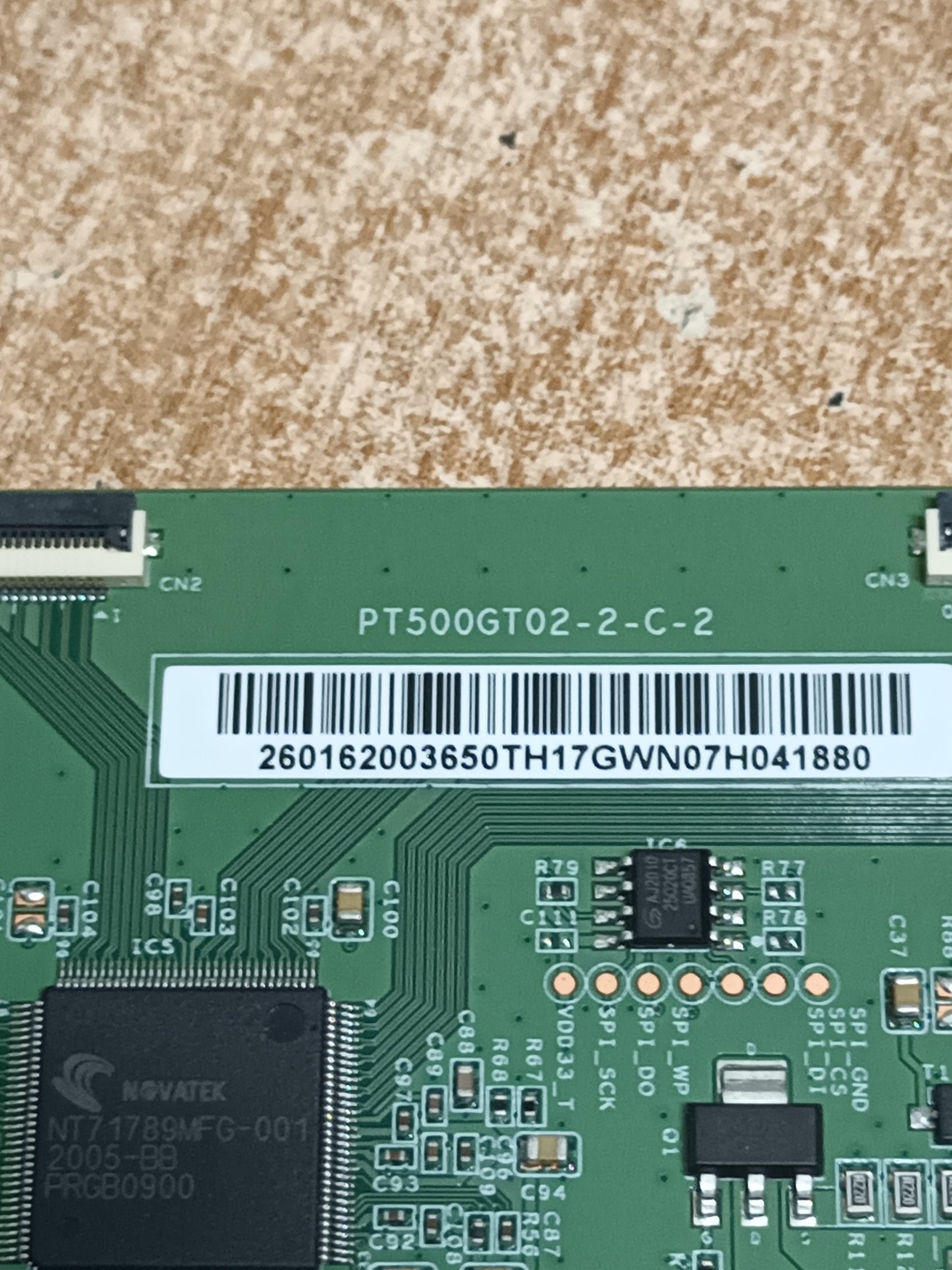 Placa T-COM, PT500GT02-2-C-2, NUEVA SIN USO, de tv LG50UN74006LB