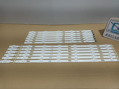 UE49MU6105K, KIT TIRAS LED nuevas, (ref,152)
