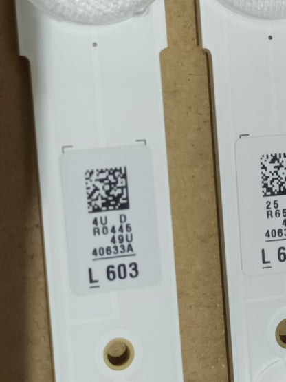 UE49MU6105K, KIT TIRAS LED nuevas, (ref,152)