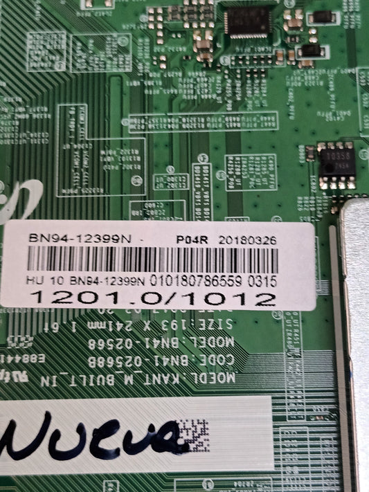 Placa main, BN94-12399N, de tv SAMSUNG UE49MU6405U NUEVA SIN USAR,