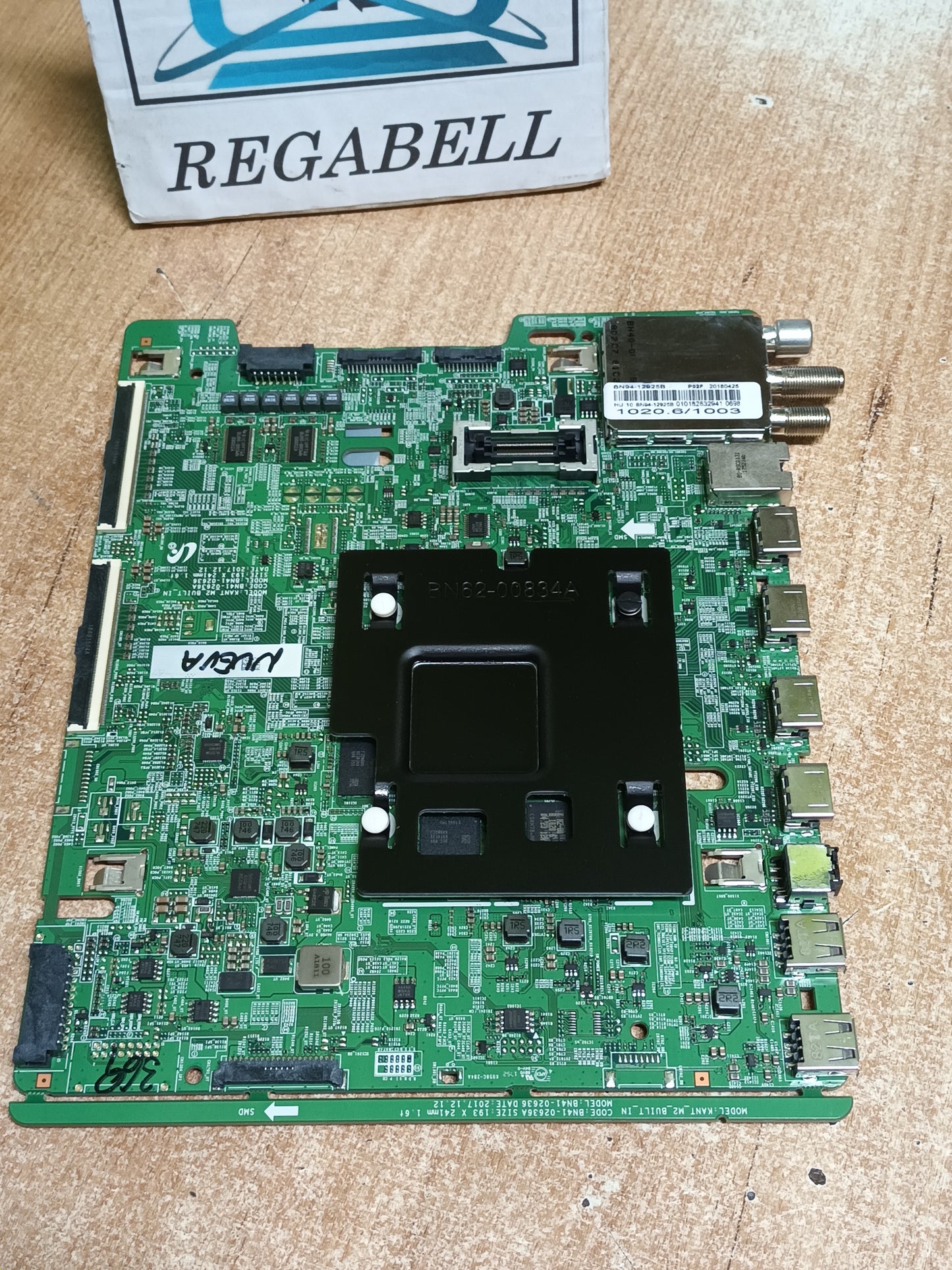 PLACA MAIN, BN41-02636A, BN94-12925B, de tv SAMSUNG UE49NU8075T, NUEVA SIN USAR
