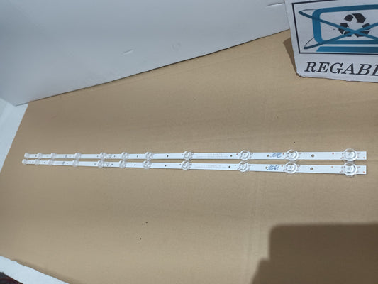 KIT 2 tiras de retroiluminación de TCL 43EP640