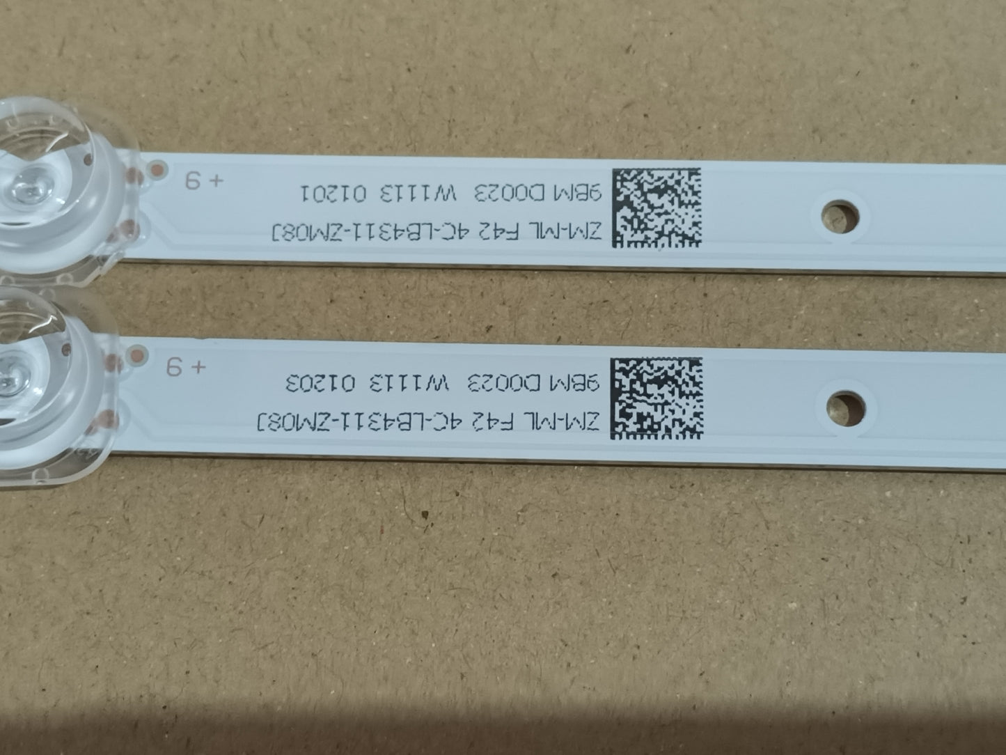 KIT 2 tiras de retroiluminación de TCL 43EP640