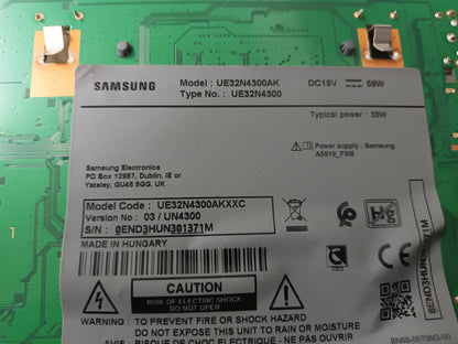 SAMSUNG UE32N4300AK, COMPONENTES TV, (ref-8)