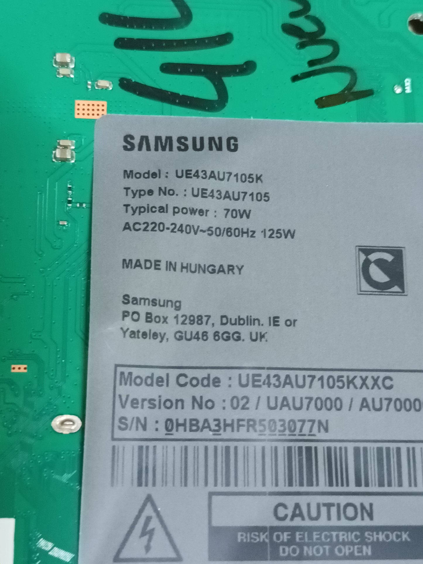 KANT_SU2e_43_HYBRID_PD, de SAMSUNG UE43AU7105K, NUEVA