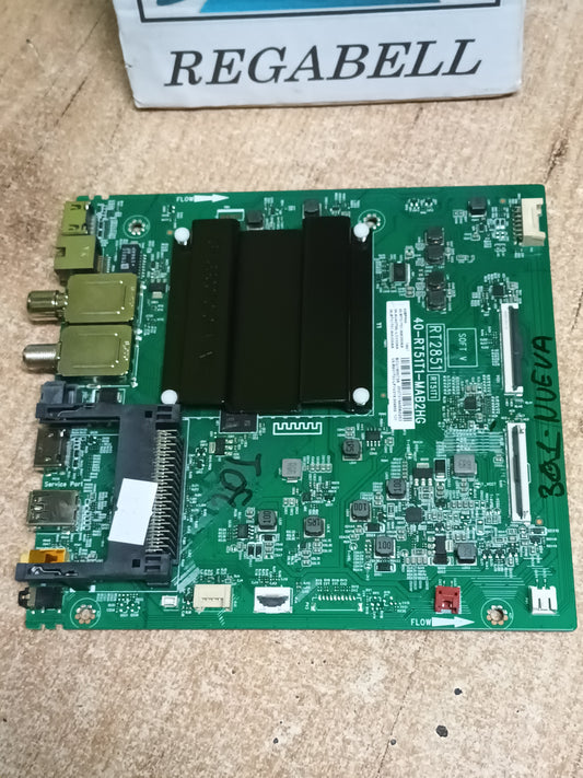 PLACA MAIN, 40-RT51T1-MAB2HG, NUEVA SIN USAR, de tv TCL 43EP640