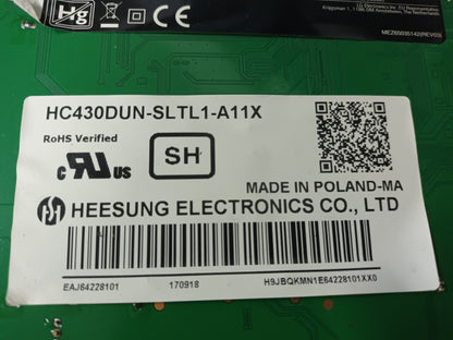 LG43LJ594V, COMPONENTES TV , (ref-118)