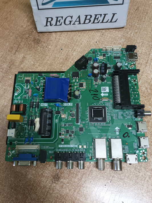 PLACA MAIN, TP.MS3663S.PB801, de tv TD SYSTEMS K40DLX14F,