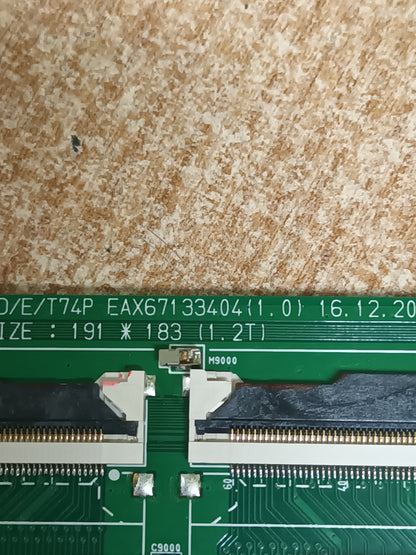 Placa main, EAX67133404(1.0), de tv, LG43UJ620V