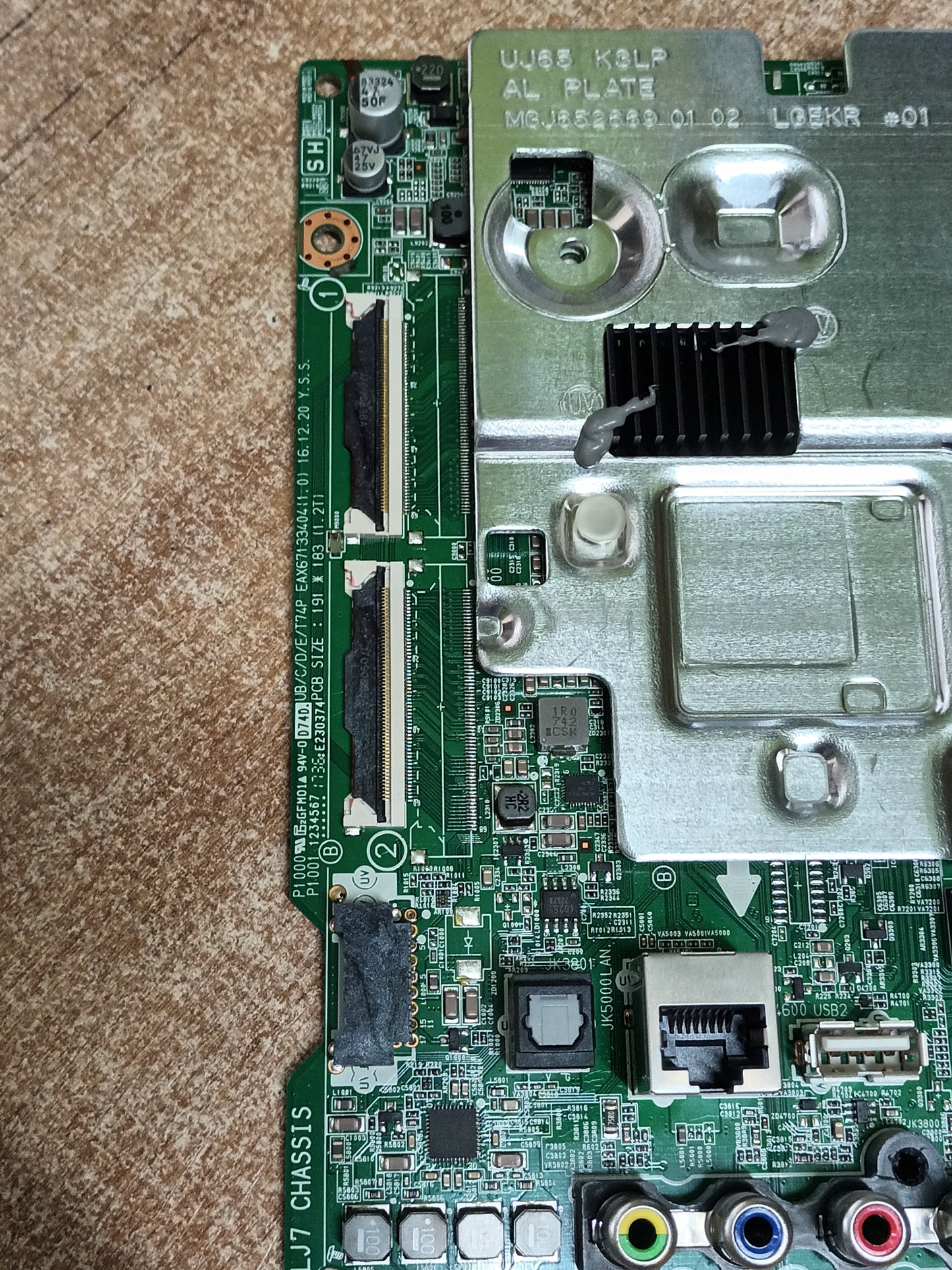 Placa main, EAX67133404(1.0), de tv, LG43UJ620V