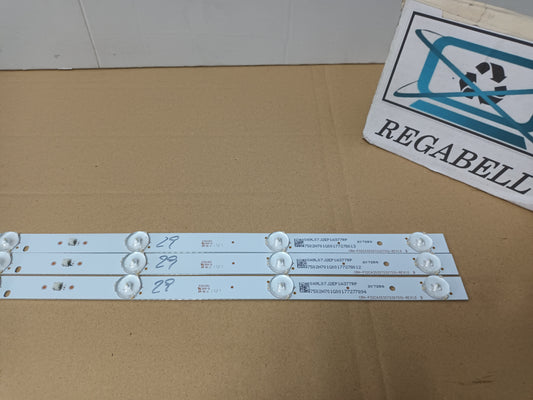 SHARP LC-32HG5141E, KIT 3 TIRAS LED (ref,29)