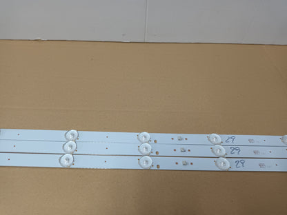 SHARP LC-32HG5141E, KIT 3 TIRAS LED (ref,29)