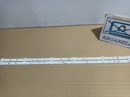 TOSHIBA 32WV3263DG, KIT 2 TIRAS LED (ref,75)