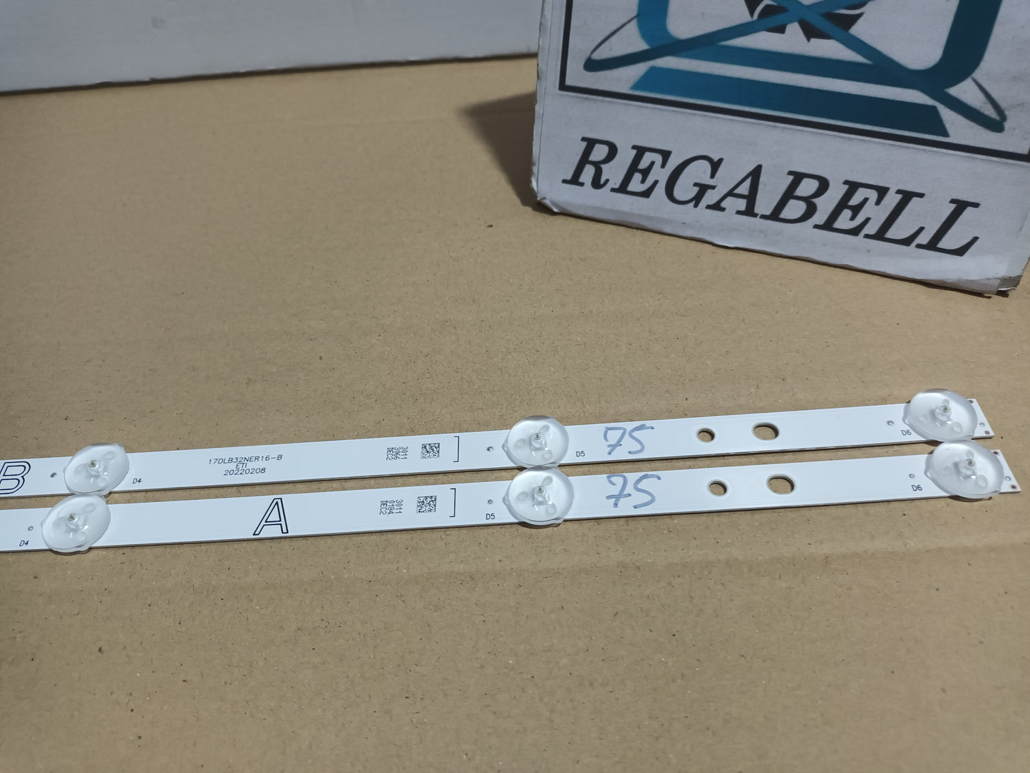 KIT 2 tiras de retroiluminación de TOSHIBA 32WV3263DG