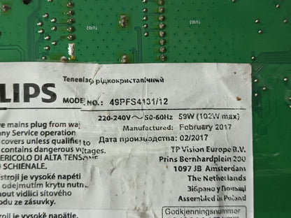 PHILIPS 49PFS4131/12, KIT 12 TIRAS LED, (ref,175)
