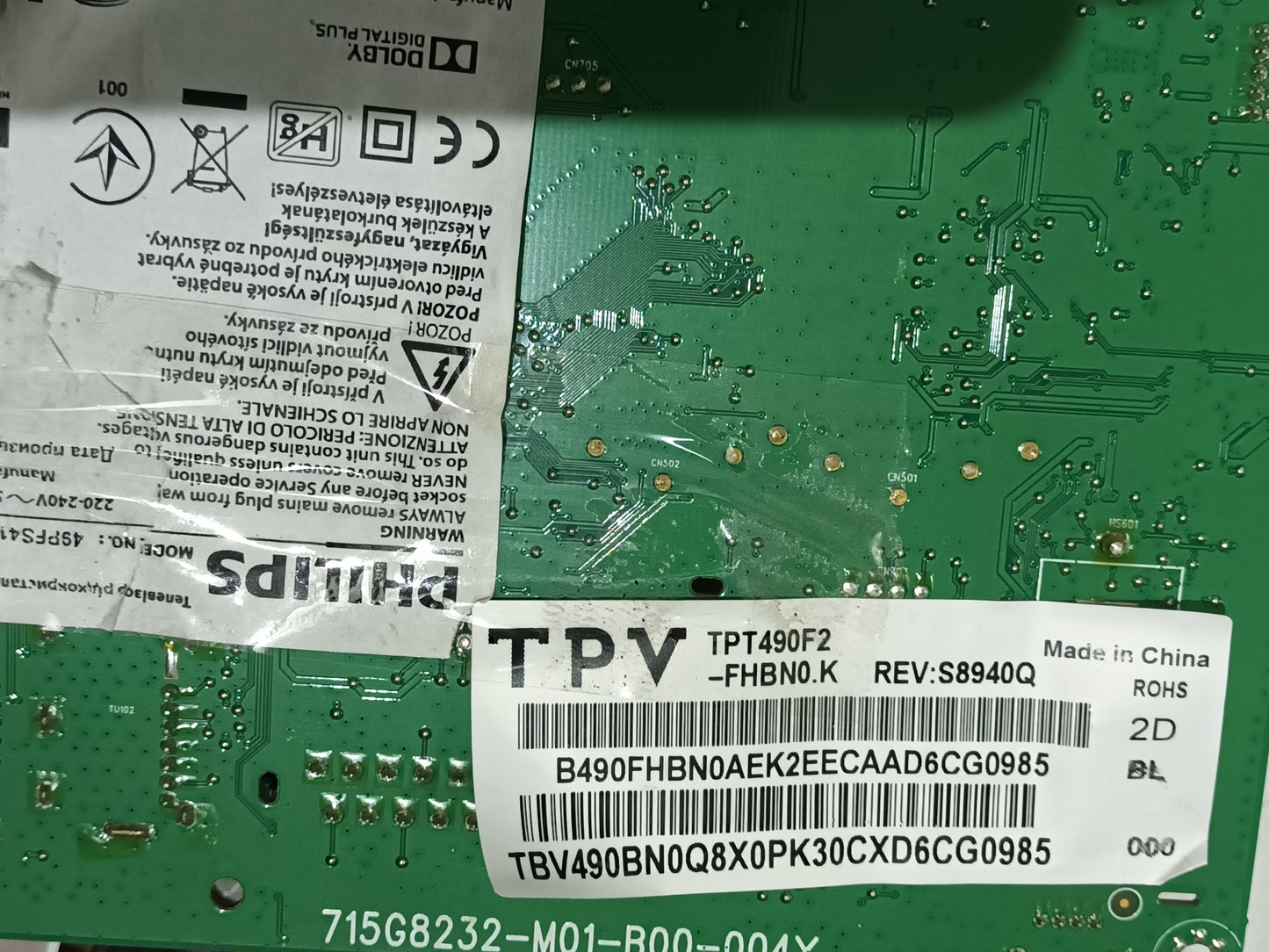 PHILIPS 49PFS4131/12, COMPONENTES TV, (ref-132)