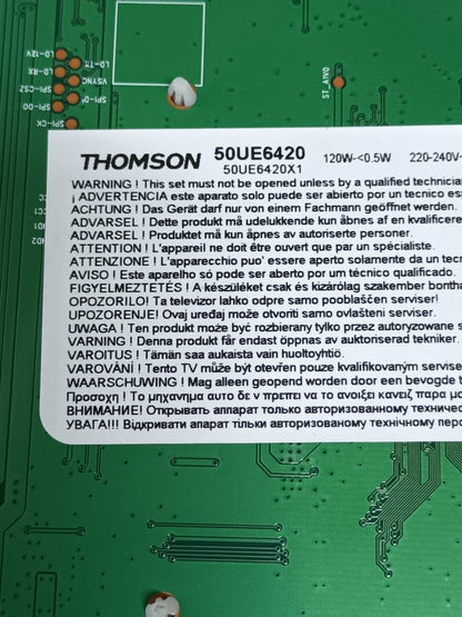 PLACA MAIN, 40-RT51H1-MAD2HG, de tv THOMSON 50UE6420,