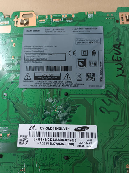 BN94-12439B, de SAMSUNG UE49MU6105K, NUEVA