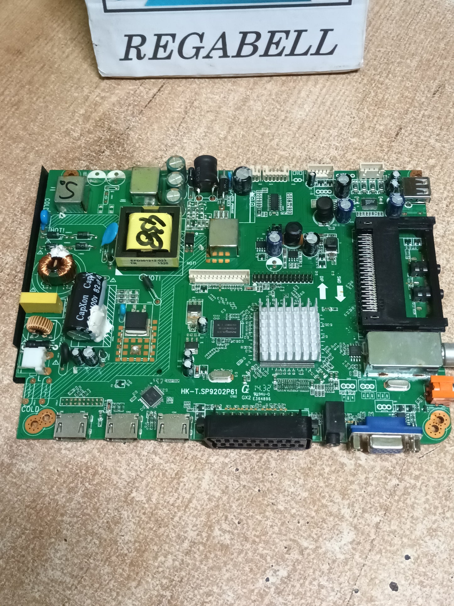 PLACA MAIN HK-T.SP9202P61, de tv NEVIR NVR-7402-32HD-N,