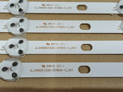 TOSHIBA 49L2863DG,  KIT 6 TIRAS LED (ref.220)