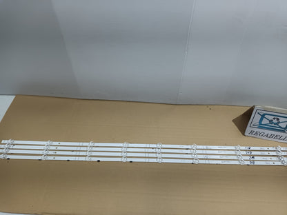 HISENSE 50A6BG, KIT 4 TIRAS LED (ref.218)