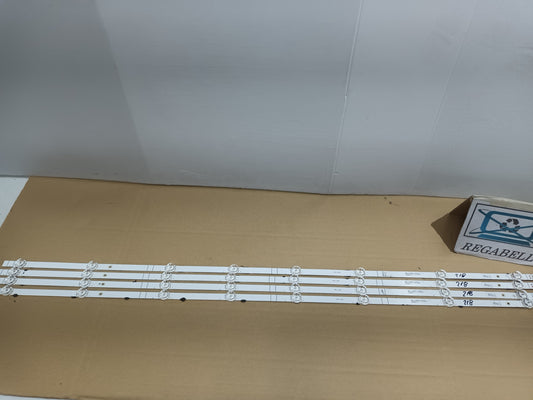 HISENSE 50A6BG, KIT 4 TIRAS LED (ref.218)