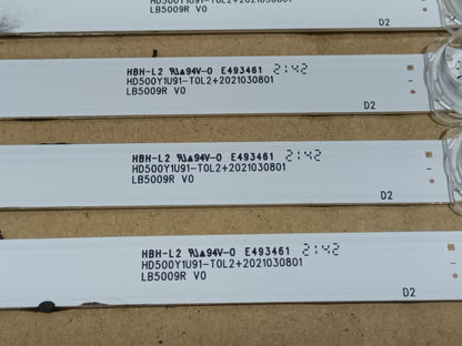 HISENSE 50A6BG, KIT 4 TIRAS LED (ref.218)