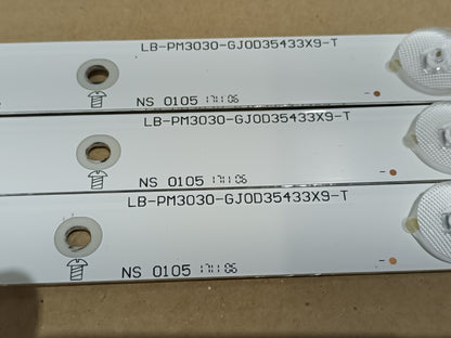 PHILIPS 43PFT4112/12, KIT 3 TIRAS LED (ref.51)