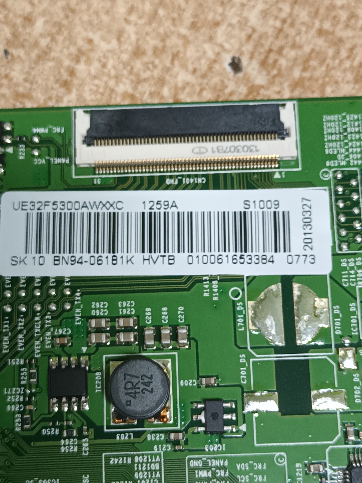 PLACA MAIN, BN94-06181K, de TV SAMSUNG UE32F5300AW