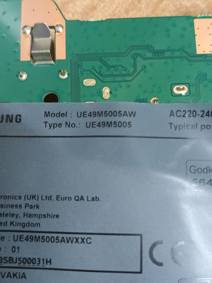 PIES TV SAMSUNG UE49M5005AW, (ref.288)
