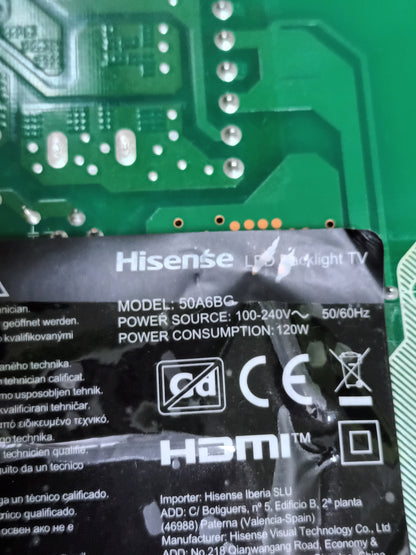 PIES TV HISENSE 50A6BG, (ref.201)