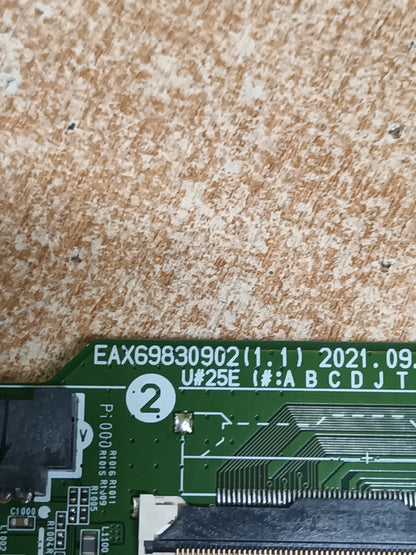 PLACA MAIN, 69830902(1.1), EBT67294103,&nbsp; de tv LG50UQ751COLF