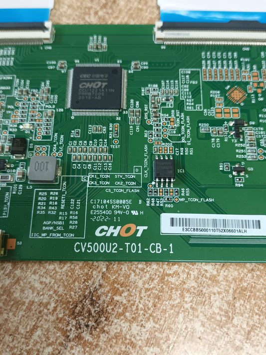 PLACA T-COM, CV500U2-T01-CB-1, de TV TOSHIBA 50UL3063DG